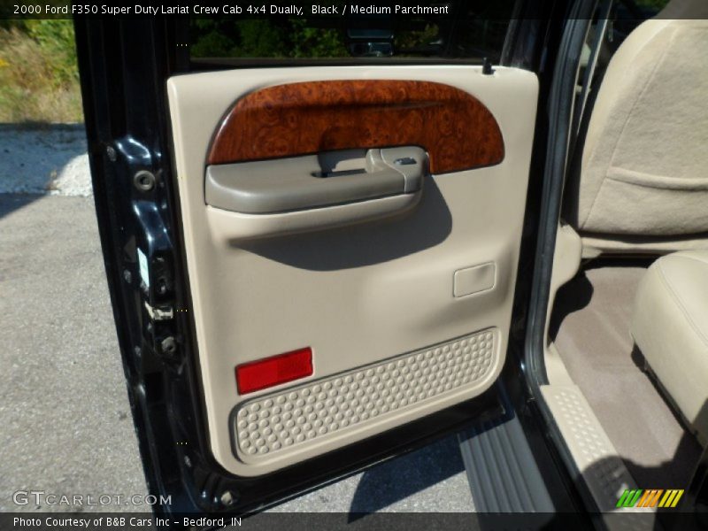 Black / Medium Parchment 2000 Ford F350 Super Duty Lariat Crew Cab 4x4 Dually