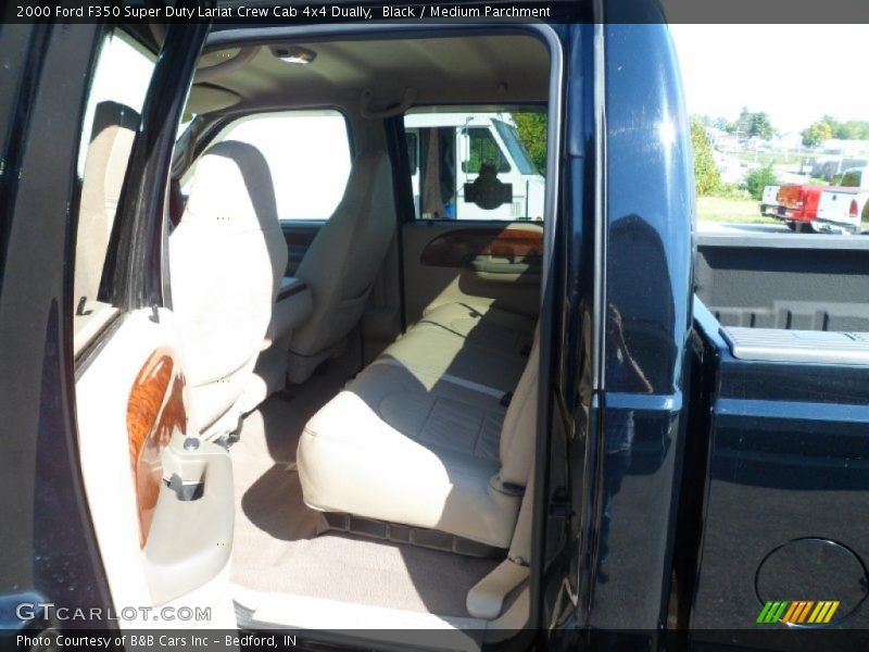 Black / Medium Parchment 2000 Ford F350 Super Duty Lariat Crew Cab 4x4 Dually