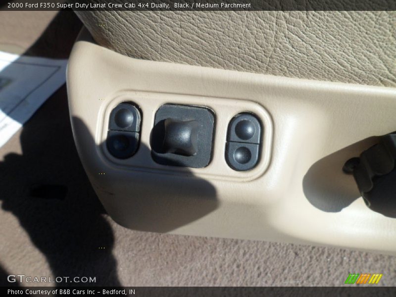 Black / Medium Parchment 2000 Ford F350 Super Duty Lariat Crew Cab 4x4 Dually