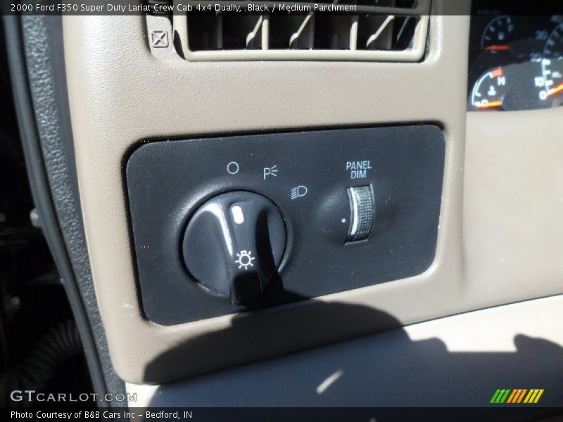 Black / Medium Parchment 2000 Ford F350 Super Duty Lariat Crew Cab 4x4 Dually
