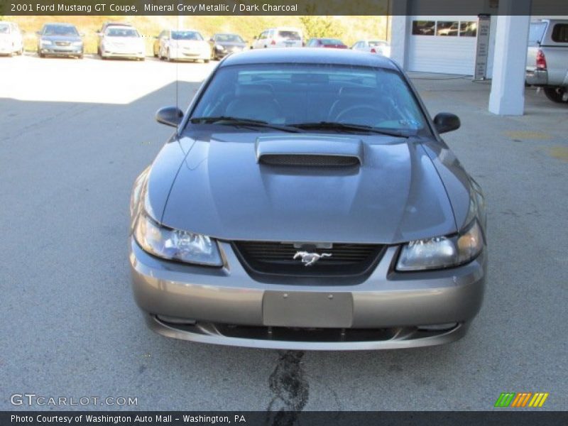 Mineral Grey Metallic / Dark Charcoal 2001 Ford Mustang GT Coupe