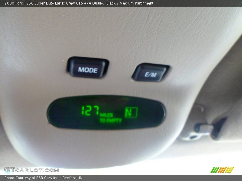 Black / Medium Parchment 2000 Ford F350 Super Duty Lariat Crew Cab 4x4 Dually