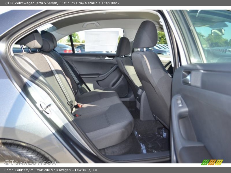 Platinum Gray Metallic / Titan Black 2014 Volkswagen Jetta S Sedan