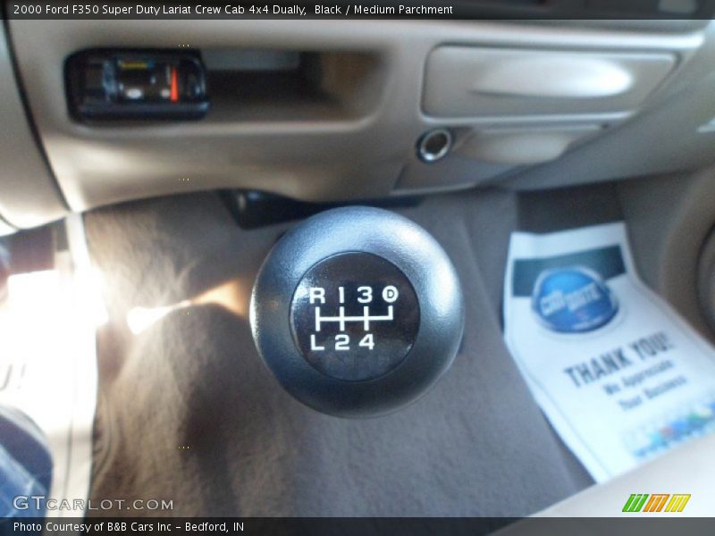 Black / Medium Parchment 2000 Ford F350 Super Duty Lariat Crew Cab 4x4 Dually