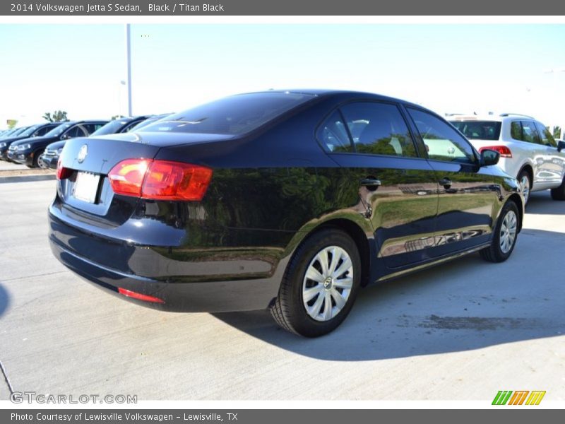 Black / Titan Black 2014 Volkswagen Jetta S Sedan