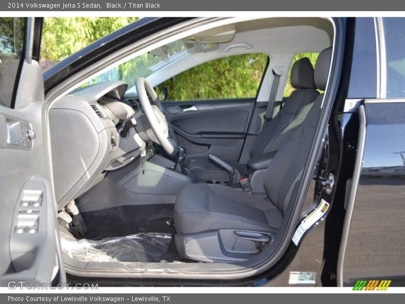 Black / Titan Black 2014 Volkswagen Jetta S Sedan