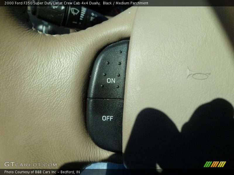 Black / Medium Parchment 2000 Ford F350 Super Duty Lariat Crew Cab 4x4 Dually