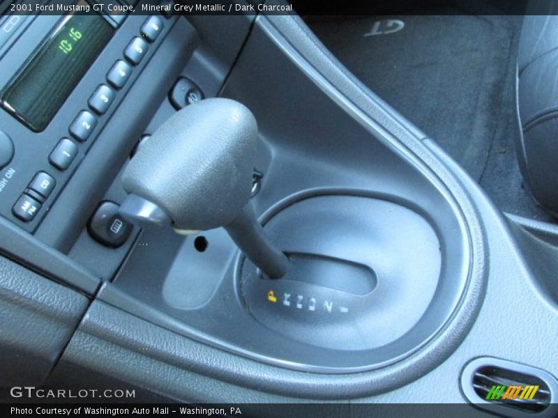 Mineral Grey Metallic / Dark Charcoal 2001 Ford Mustang GT Coupe