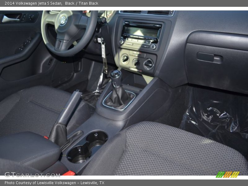 Black / Titan Black 2014 Volkswagen Jetta S Sedan
