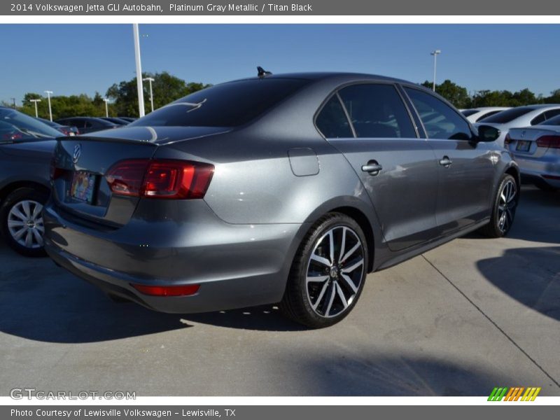 Platinum Gray Metallic / Titan Black 2014 Volkswagen Jetta GLI Autobahn