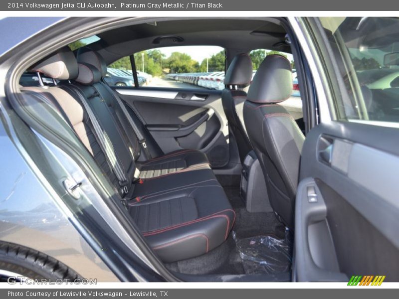 Platinum Gray Metallic / Titan Black 2014 Volkswagen Jetta GLI Autobahn