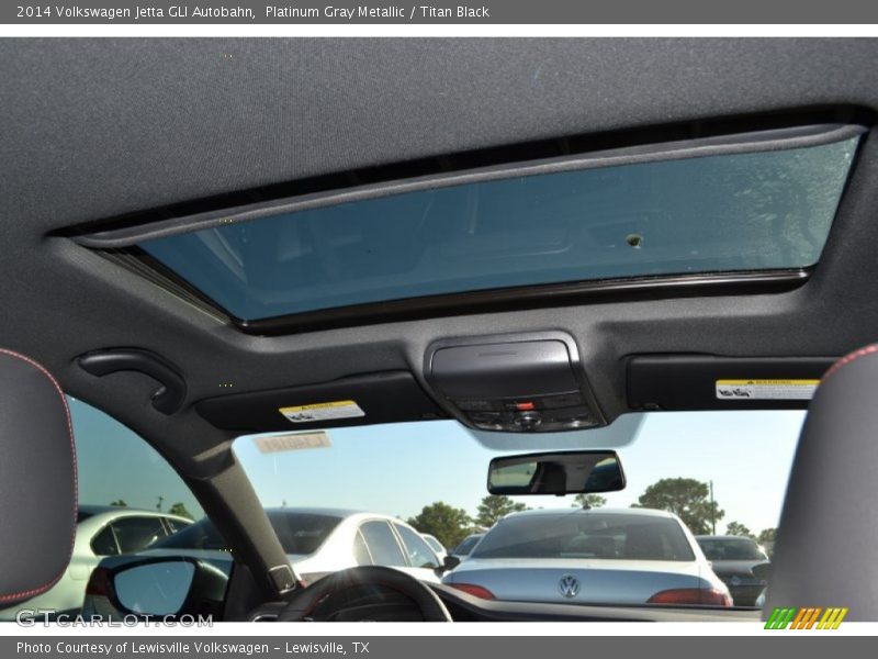 Platinum Gray Metallic / Titan Black 2014 Volkswagen Jetta GLI Autobahn