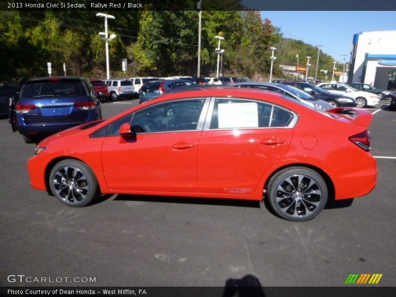  2013 Civic Si Sedan Rallye Red