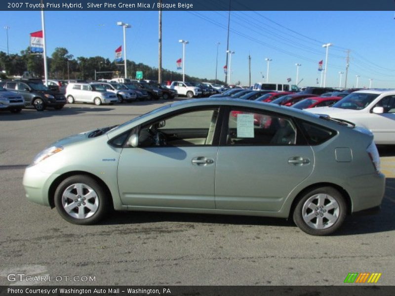 Silver Pine Green Mica / Bisque Beige 2007 Toyota Prius Hybrid