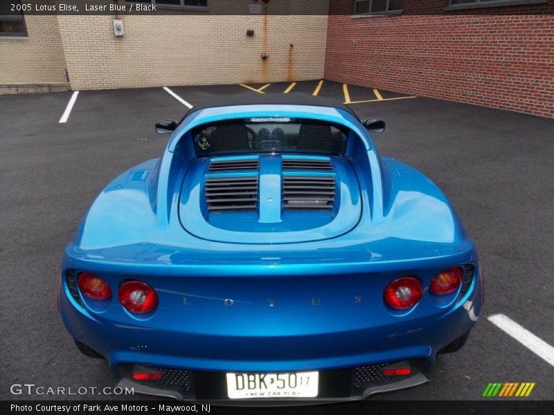 Laser Blue / Black 2005 Lotus Elise