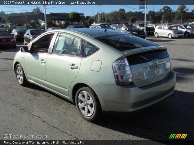 Silver Pine Green Mica / Bisque Beige 2007 Toyota Prius Hybrid