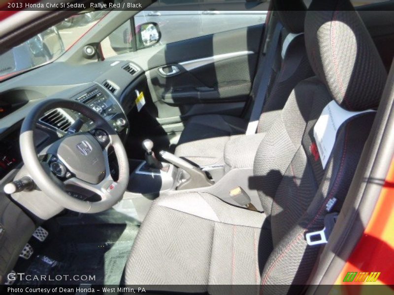Rallye Red / Black 2013 Honda Civic Si Sedan