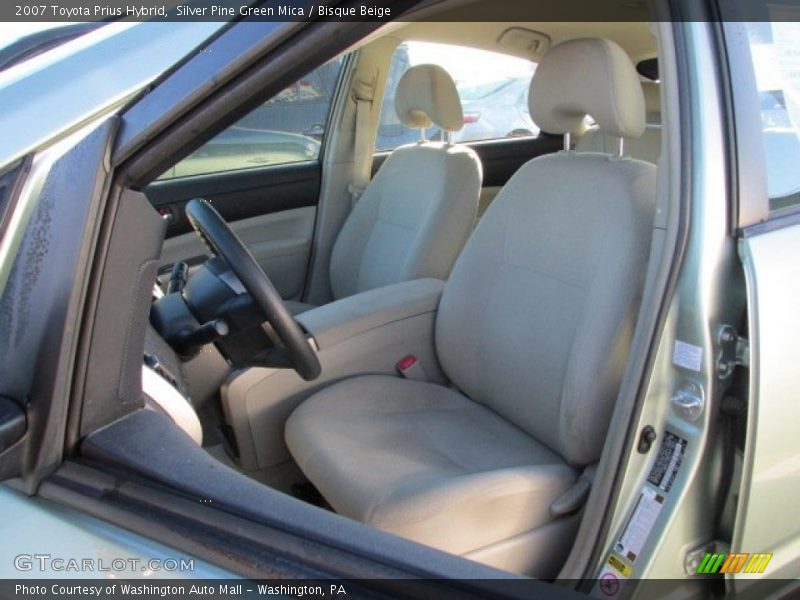 Silver Pine Green Mica / Bisque Beige 2007 Toyota Prius Hybrid
