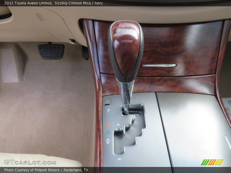 Sizzling Crimson Mica / Ivory 2012 Toyota Avalon Limited