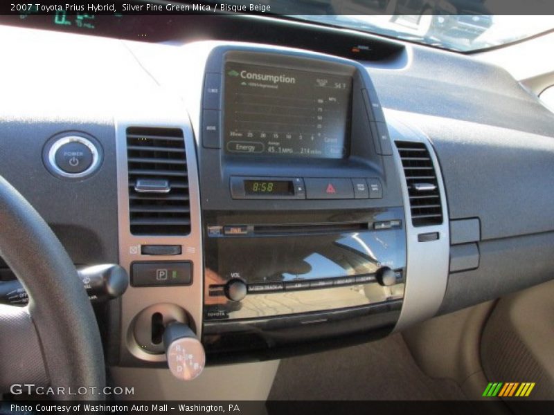 Silver Pine Green Mica / Bisque Beige 2007 Toyota Prius Hybrid