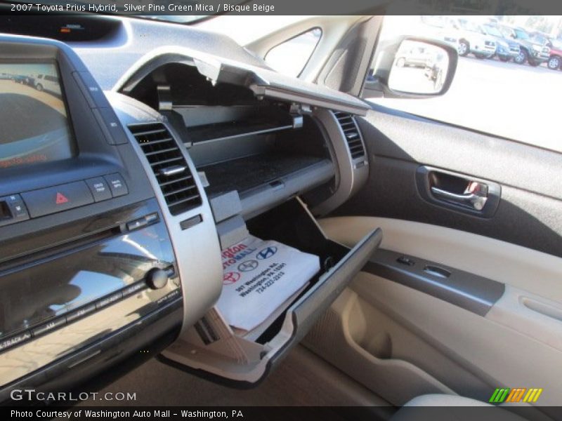 Silver Pine Green Mica / Bisque Beige 2007 Toyota Prius Hybrid