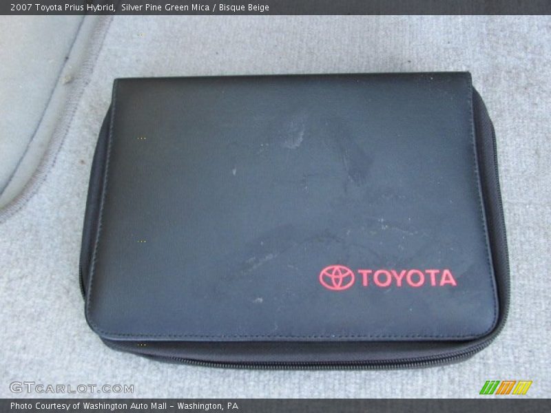 Silver Pine Green Mica / Bisque Beige 2007 Toyota Prius Hybrid
