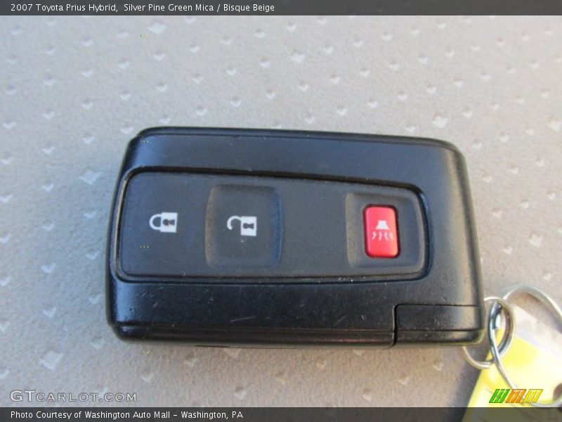 Silver Pine Green Mica / Bisque Beige 2007 Toyota Prius Hybrid