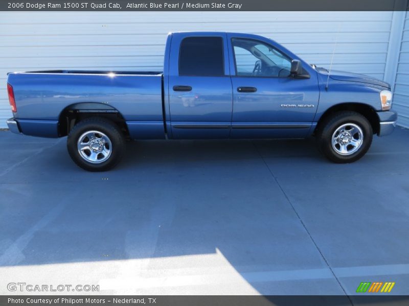 Atlantic Blue Pearl / Medium Slate Gray 2006 Dodge Ram 1500 ST Quad Cab