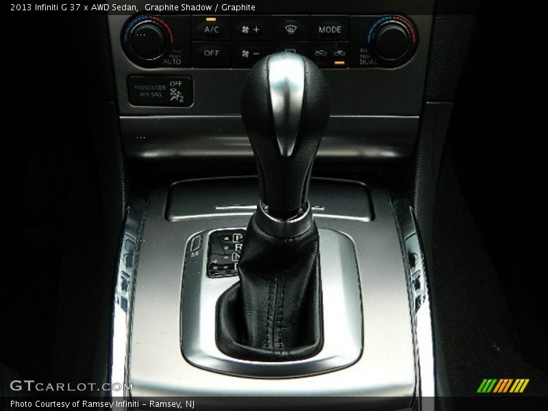 Graphite Shadow / Graphite 2013 Infiniti G 37 x AWD Sedan