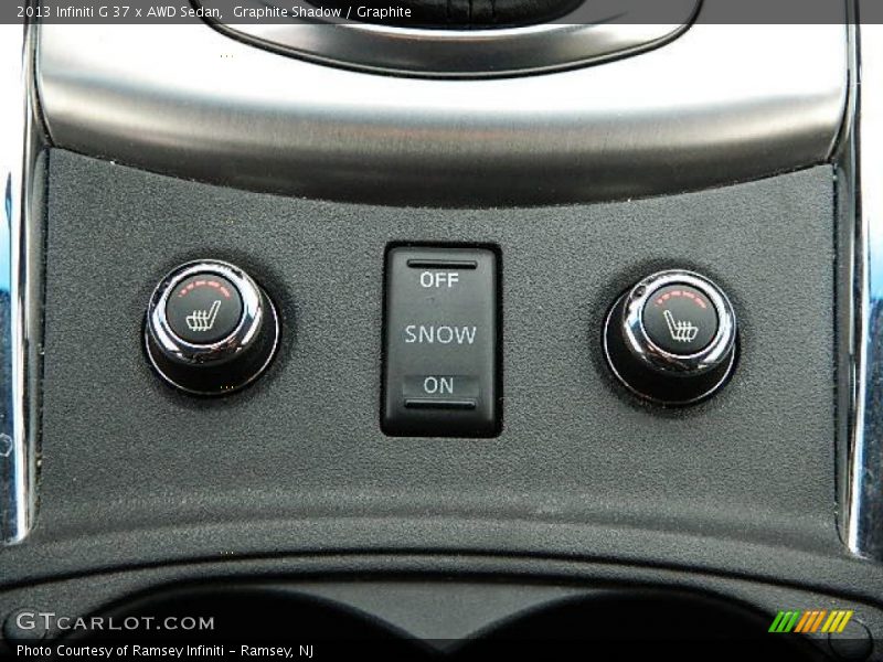 Graphite Shadow / Graphite 2013 Infiniti G 37 x AWD Sedan