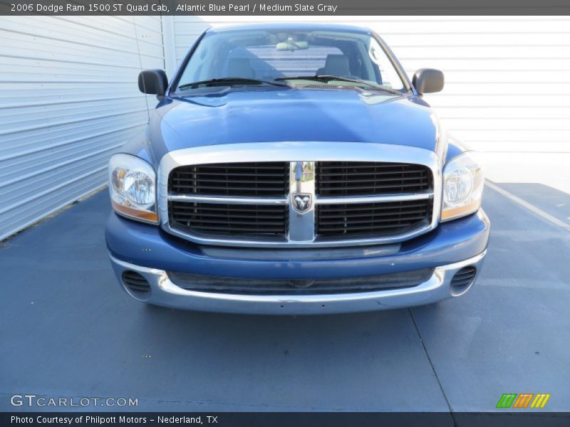 Atlantic Blue Pearl / Medium Slate Gray 2006 Dodge Ram 1500 ST Quad Cab