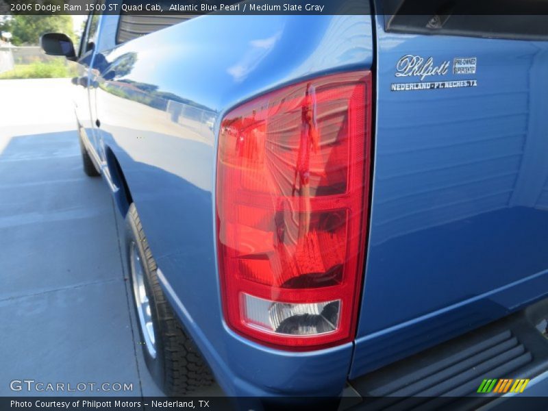 Atlantic Blue Pearl / Medium Slate Gray 2006 Dodge Ram 1500 ST Quad Cab