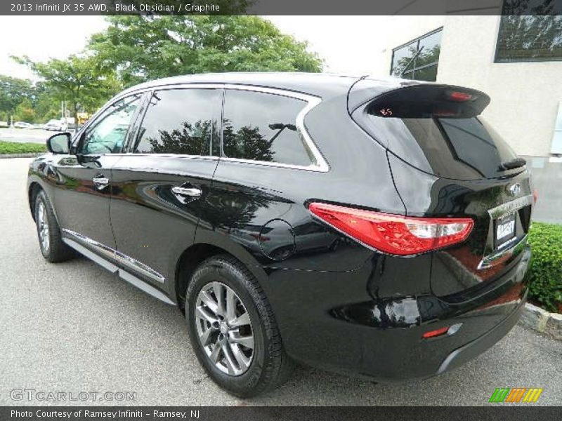 Black Obsidian / Graphite 2013 Infiniti JX 35 AWD