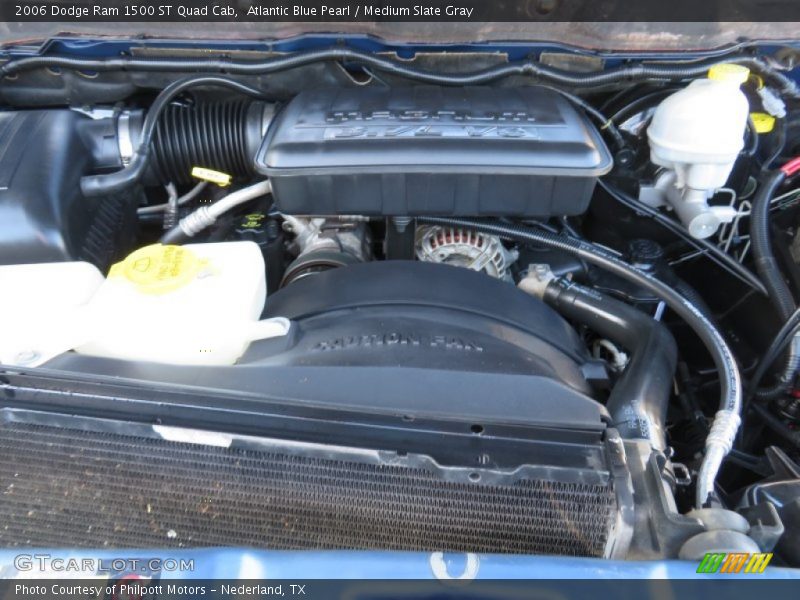 Atlantic Blue Pearl / Medium Slate Gray 2006 Dodge Ram 1500 ST Quad Cab
