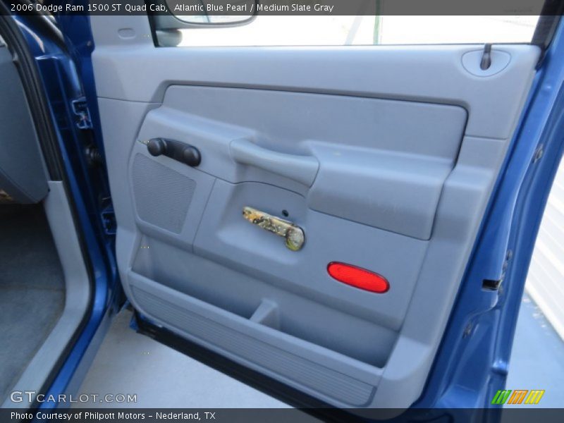 Atlantic Blue Pearl / Medium Slate Gray 2006 Dodge Ram 1500 ST Quad Cab