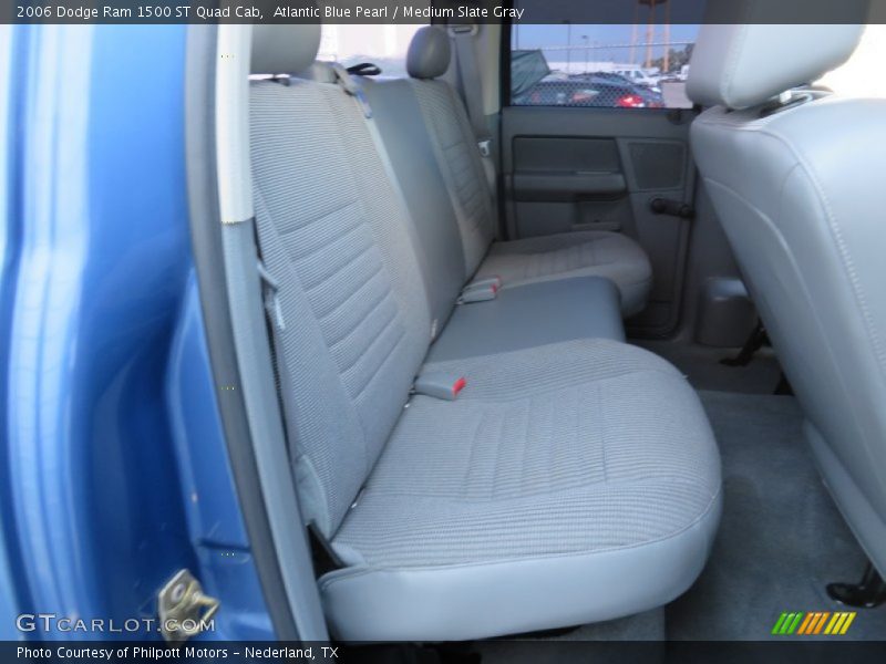 Atlantic Blue Pearl / Medium Slate Gray 2006 Dodge Ram 1500 ST Quad Cab