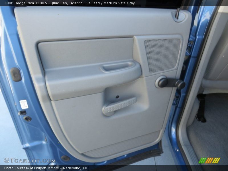 Atlantic Blue Pearl / Medium Slate Gray 2006 Dodge Ram 1500 ST Quad Cab