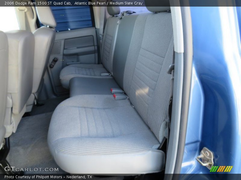 Atlantic Blue Pearl / Medium Slate Gray 2006 Dodge Ram 1500 ST Quad Cab