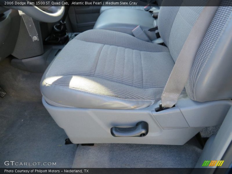 Atlantic Blue Pearl / Medium Slate Gray 2006 Dodge Ram 1500 ST Quad Cab