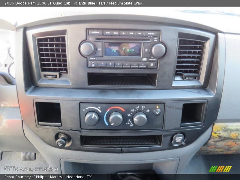 Atlantic Blue Pearl / Medium Slate Gray 2006 Dodge Ram 1500 ST Quad Cab