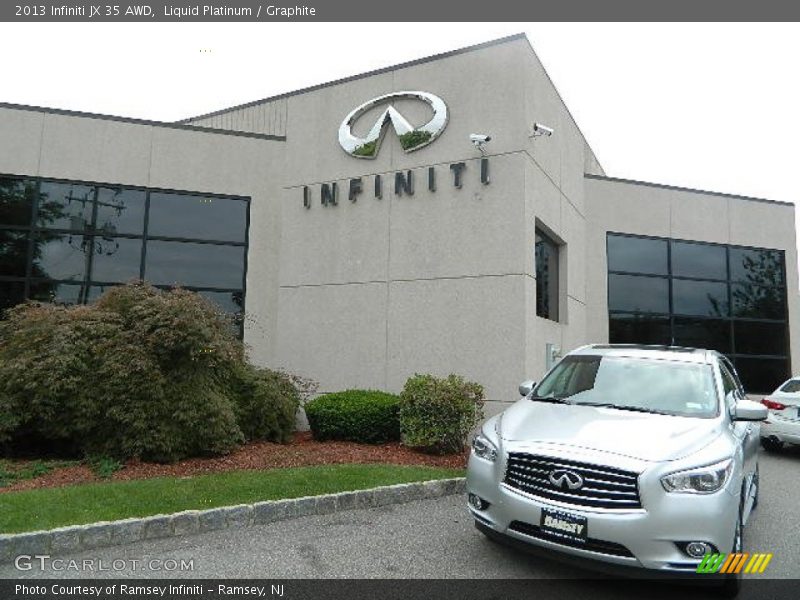 Liquid Platinum / Graphite 2013 Infiniti JX 35 AWD