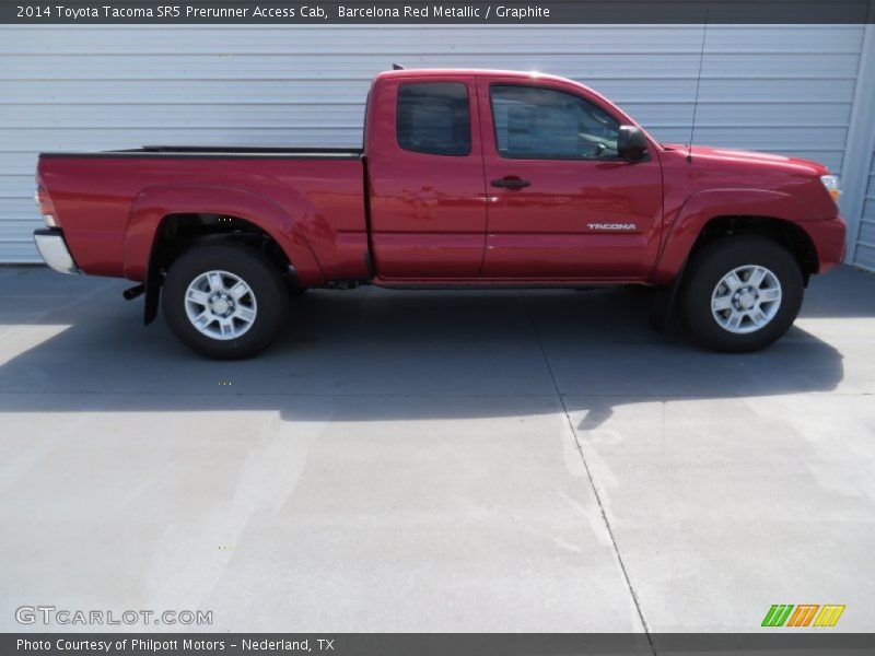  2014 Tacoma SR5 Prerunner Access Cab Barcelona Red Metallic
