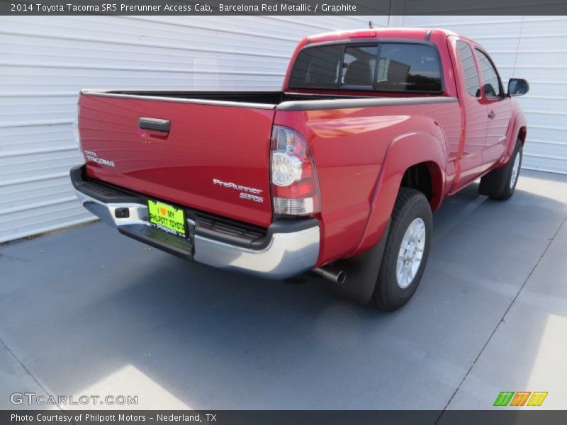 Barcelona Red Metallic / Graphite 2014 Toyota Tacoma SR5 Prerunner Access Cab