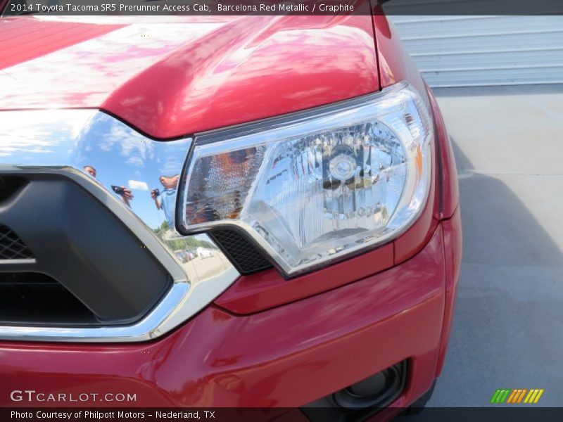 Barcelona Red Metallic / Graphite 2014 Toyota Tacoma SR5 Prerunner Access Cab