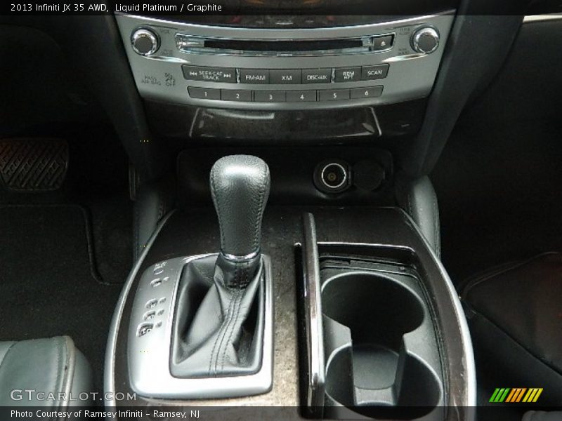 Liquid Platinum / Graphite 2013 Infiniti JX 35 AWD