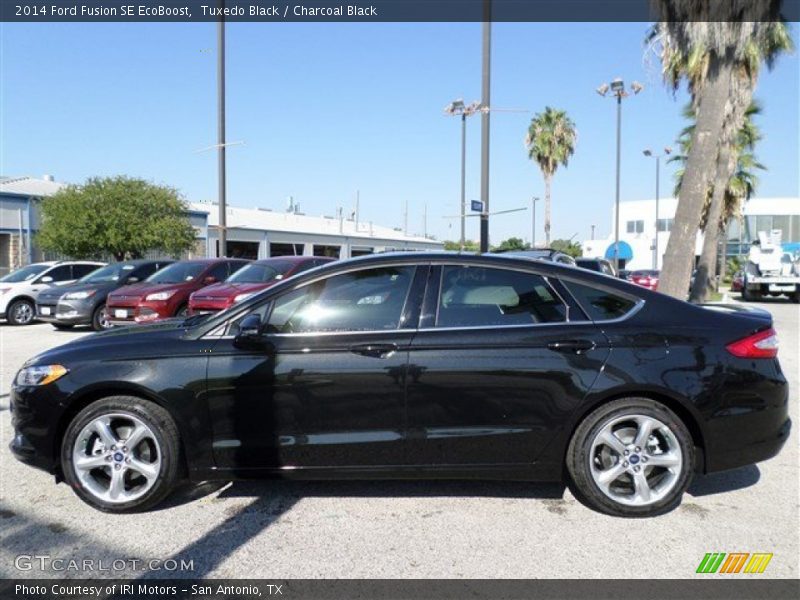 Tuxedo Black / Charcoal Black 2014 Ford Fusion SE EcoBoost