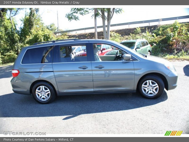 Nimbus Gray Metallic / Gray 2007 Honda Odyssey EX