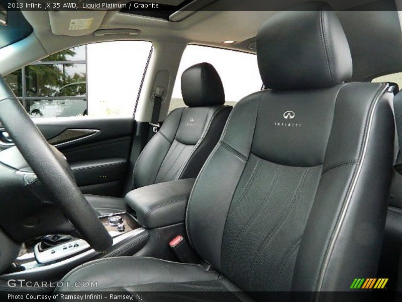 Liquid Platinum / Graphite 2013 Infiniti JX 35 AWD