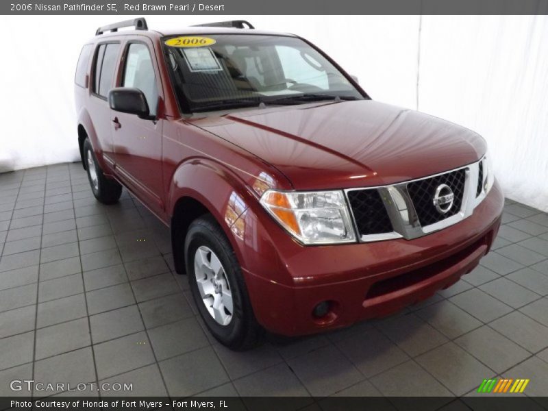 Red Brawn Pearl / Desert 2006 Nissan Pathfinder SE
