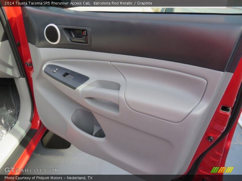 Barcelona Red Metallic / Graphite 2014 Toyota Tacoma SR5 Prerunner Access Cab